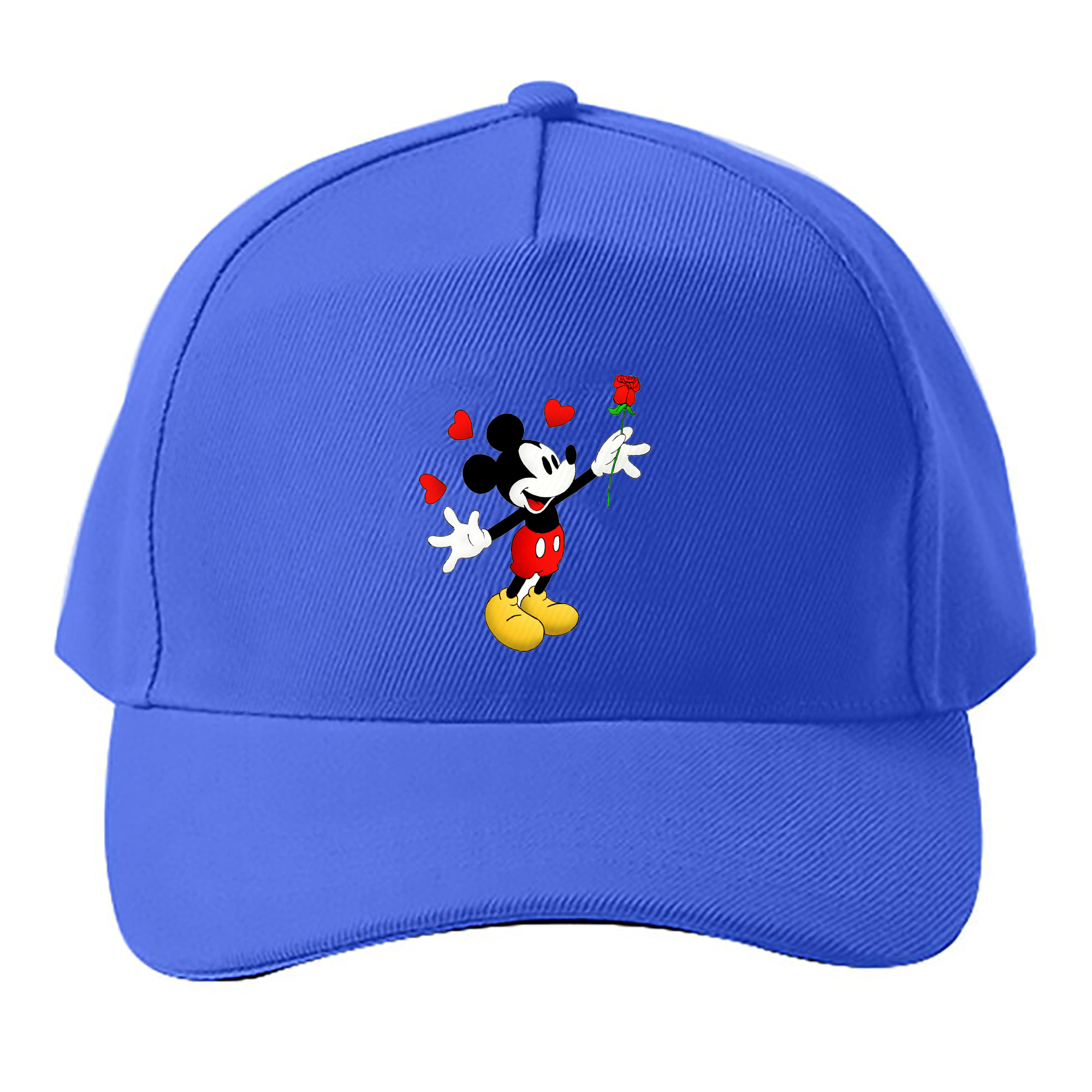 （画像用） ミッキーマウス Mickey Mouse ベースボールキャップ 綿100％ 男女兼用 帽子 スポーツ